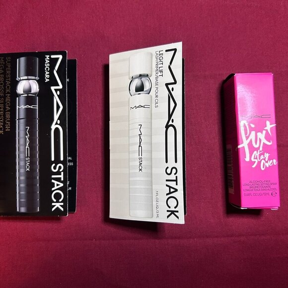 3 Piece Mac Makeup Set with Mascara Primer, Mascara & Setting Fix. - Picture 1 of 3